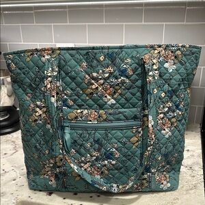 Vera Bradley Floral Quilted Tote Bag